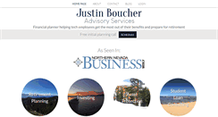 Desktop Screenshot of justinboucher.com